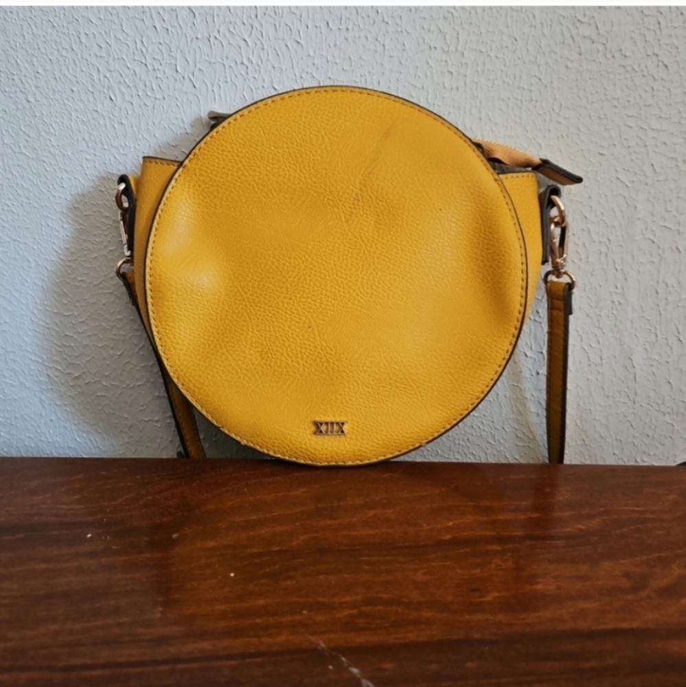 Collection XIIX Mustard Yellow Crossbody Bag